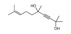2,5,9-trimethyldec-8-en-3-yne-2,5-diol结构式