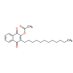 Acequinocyl structure