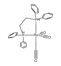 [1,2-bis(diphenylphosphino)ethane]tricarbonylruthenium结构式