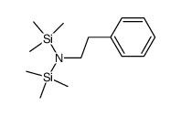 α,α,α-Trimethyl-N-phenethyl-N-(trimethylsilyl)silanamine结构式