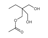 2,2-bis(hydroxymethyl)butyl acetate Structure