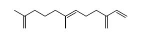 2,6-dimethyl-10-methylene-1,6-trans-11-dodecatriene Structure