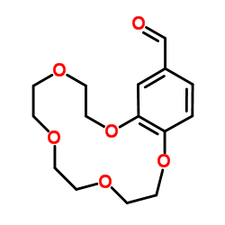 4'-甲酰苯并-15-冠-5-醚结构式