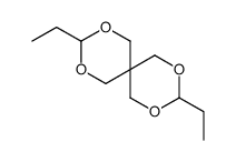 3,9-diethyl-2,4,8,10-tetraoxaspiro[5.5]undecane Structure