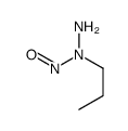 N-amino-N-propylnitrous amide Structure