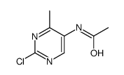 Acetamide,N-(2-chloro-4-methyl-5-pyrimidinyl)-结构式