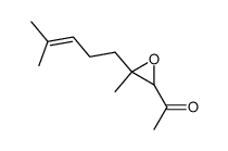 3,4-Anhydro-1,5-dideoxy-4-(4-methyl-3-pentenyl)pent-2-ulose Structure