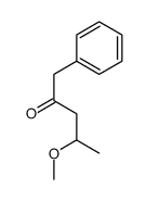 4-methoxy-1-phenylpentan-2-one Structure