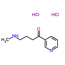 4-(Methylamino)-1-(pyridin-3-yl)butan-1-one dihydrochloride Structure