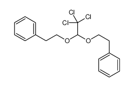 1,1'-[(2,2,2-trichloroethylidene)bis(oxyethylene)]dibenzene结构式