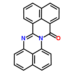 14H-Benz(4,5)isoquino(2,1-a)perimidin-14-one structure