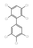 2,3,3',4',5,5',6-Heptachlorobiphenyl structure