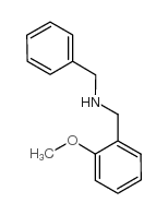 Benzenemethanamine,2-methoxy-N-(phenylmethyl)- Structure