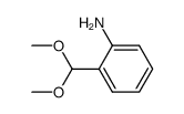 1-(dimethoxymethyl)-2-aminobenzene结构式