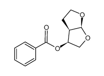 (3S,3AR,6AS)-hexahydrofuro[2,3-b]furan-3-yl benzoate Structure