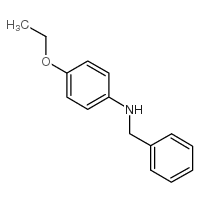 BENZYL-(4-ETHOXY-PHENYL)-AMINE Structure