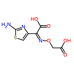 (Z)-2-(2-氨基噻唑-4-基)-2-羧甲氧亚氨基乙酸结构式