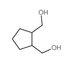 [2-(hydroxymethyl)cyclopentyl]methanol Structure