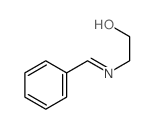 Ethanol,2-[(phenylmethylene)amino]- Structure