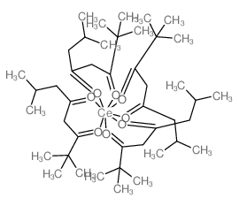 Cerium,tetrakis(2,2,7-trimethyl-3,5-octanedionato-kO,kO')- (9CI) Structure