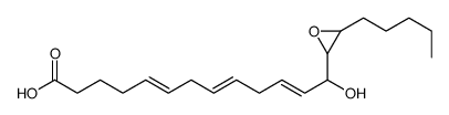 13-hydroxy-14,15-epoxyeicosa-5,8,11-trienoic acid结构式