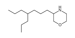 3-(4-propyl-heptyl)morpholine结构式
