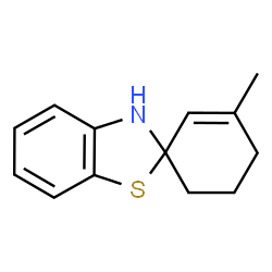 Spiro[benzothiazoline-2,1-[2]cyclohexene], 3-methyl- (8CI) Structure