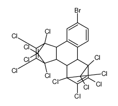 2-BROMONAPHTHALENE-BIS(HEXACHLOROCYCLO-&结构式