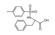 (R)-2-(4-甲基苯基磺酰氨基)-3-苯基丙酸结构式