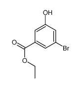 ETHYL 5-BROMO-3-HYDROXYBENZOATE结构式