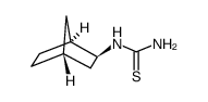 1-((1S,2S,4R)-bicyclo[2.2.1]heptan-2-yl)thiourea结构式