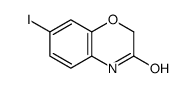 7-Iodo-2H-1,4-benzoxazin-3(4H)-one structure