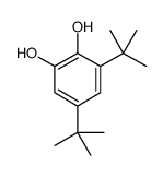 3,5-di-tert-butylbenzene-1,2-diol结构式