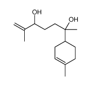 6-methyl-2-(4-methylcyclohex-3-en-1-yl)hept-6-ene-2,5-diol Structure