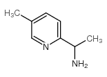 1-(5-甲基吡啶-2-基)乙胺结构式