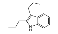 2,3-dipropyl-1H-indole Structure
