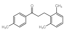 3-(2,6-DIMETHYLPHENYL)-4'-METHYLPROPIOPHENONE结构式
