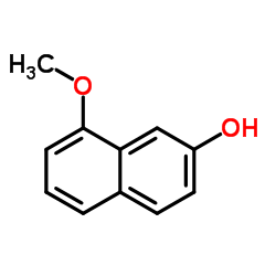 8-Methoxy-2-naphthol Structure