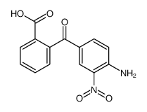 2-(4-氨基-3-硝基苯甲酰基)苯甲酸结构式