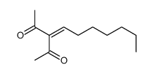 3-heptylidenepentane-2,4-dione Structure