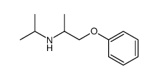 isopropyl-(β-phenoxy-isopropyl)-amine Structure