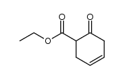 6-oxo-cyclohex-3-enecarboxylic acid ethyl ester结构式