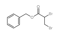 2,3-二溴丙酸苄酯结构式