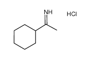 1-cyclohexylethanimine hydrochloride Structure