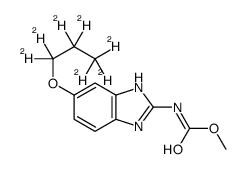 奥苯哒唑-D7结构式