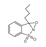 3-n-Butyl-1,2-benzisothiazole 1,1-dioxide oxide结构式