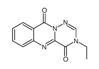 3-ethyl-[1,2,4]triazino[6,1-b]quinazoline-4,10-dione Structure