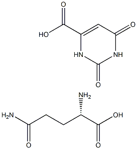 谷氨酰胺乳清酸结构式