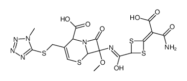 Δ2-头孢替坦结构式