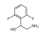 2-Amino-1-(2,6-difluorophenyl)ethanol结构式